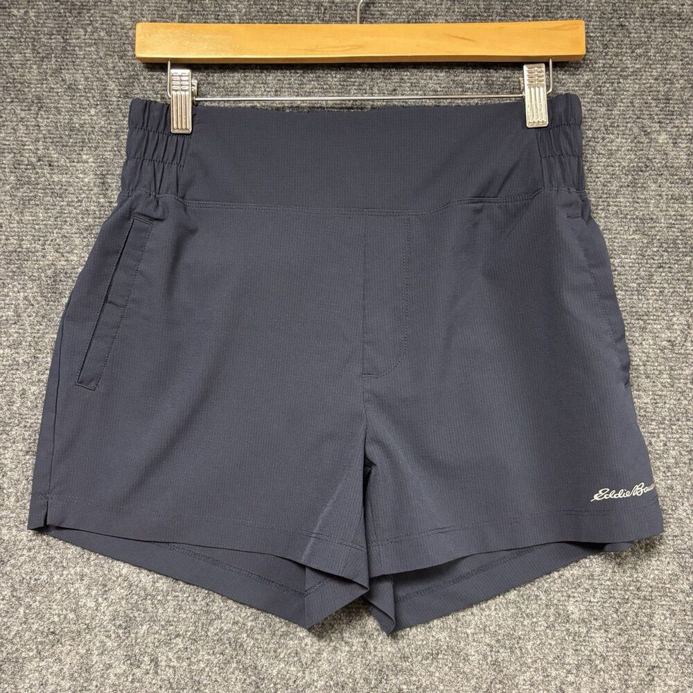Eddie Bauer Women's Navy Quick Dry Athletic Shorts Size Small Hiking Running